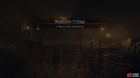 The Nameless Village Walkthrough and Location.